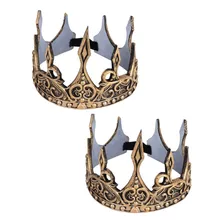 2pcs King Para Los Hombres Cumpleaños Para Medieval Para La