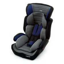 Cadeirinha Bebê Para Carro 09 À 36kg Cinza E Azul Cosco Kids