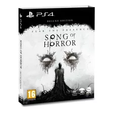 Song Of Horror Deluxe Edition Ps4 E Ps5 Novo E Lacrado Mídia