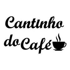 Cantinho Do Café Em Mdf 3mm Pintado Para Parede -decoração 