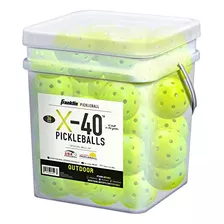 Cubo Pickleballs Franklin X-40 Usa Outdoor (12 Unidades)