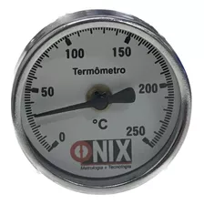 Termômetro Tipo Espeto Inox Para Asfalto 200mm 250°c