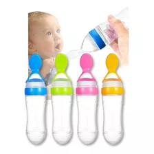 Mamadeira Colher Dosadora Bebê Papinha Infantil Silicone