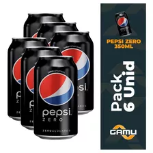 Pepsi Zero 350cc - Pack 6