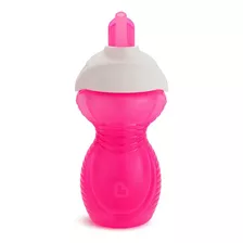 Vaso Rosa Con Pajita Munchkin Click Lock, 266 Ml, 15424 G