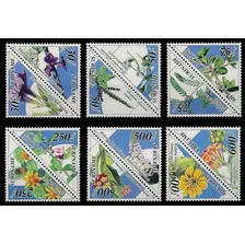 Plantas - Flores - Triangulares- - Surinam 1995 - Serie Mint