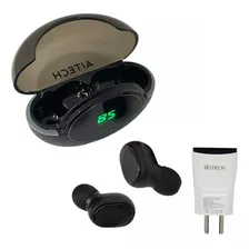 Combo Auricular Ai-500 + Cargador Aitech Sonido Y Energia