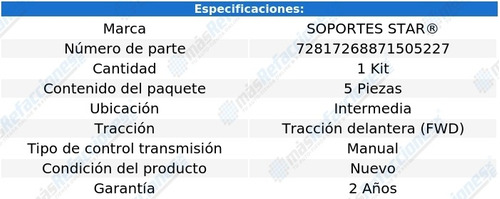 Jgo Sop Gomas Escape Interm Shadow L4 2.2l 89 Al 90 S Star Foto 2