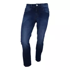 Calça Jeans Masculina Dudalina Right Basic Azul Escuro 18121