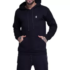 Blusa Moletom Liso Masculino E Feminino De Frio Capuz Heyju