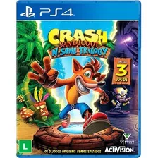 Ps4 Crash Bandicoot N'sane Trilogy Novo Lacrado