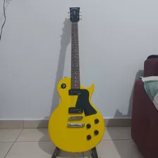 Guitarra Vintage V132 Les Paul Special Yellow Tv 