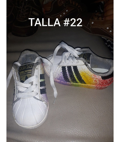 superstar adidas arcoiris