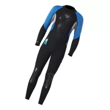 Wetsuit 3mm De Buceo Elástico De Cuerpo Completo Swim Surf