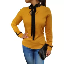 Blusa Casual Formal Con Listo Para Dama Mujer