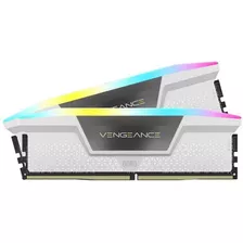 Memória Corsair Vengeance Rgb (2x16gb) Ddr5 6000mhz Branco