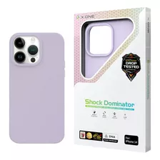 Capa Dropguard Colors Iphone13 Proteção Câmera X-one Lavanda