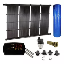 Kit Aquecedor Solar Piscina Até 60m² Ou 84.000l + Capa Term.