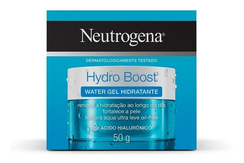 Gel Neutrogena Hydro Boost Water Gel Día/noche Para Piel Seca De 50g