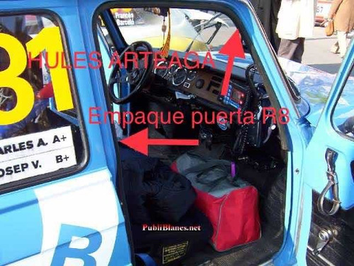 Hule Empaque De Puerta Renault R5, R8, R10 R12 Y R18 Foto 4