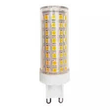 Kit 10 Lampada Led G9 12w Halopim Lustre Amarela E Branca