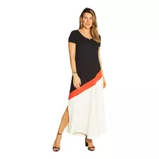 Vestido Midi Camisão Casual Passeio Confortável