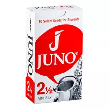 Palheta 2,5 Juno Para Sax Alto Com 10