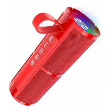 1hora Boc060 Parlante Bluetooth Color Rojo