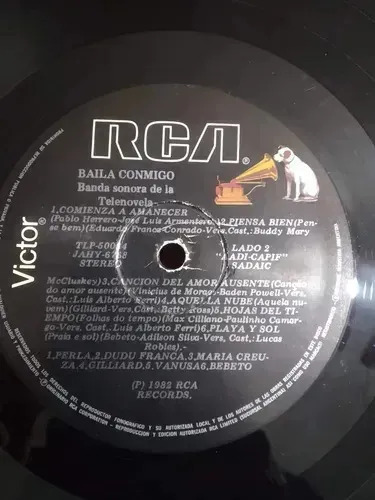 Varios Artistas - Baila Conmigo - vinilo 1982