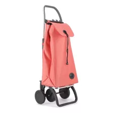 Carro De Compras I-max Mf 4 Ruedas, Plegable, Color Coral 