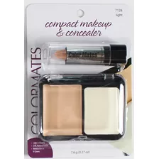 Color Mates - Luz Compacta Para Maquillaje Y Corrector De C.
