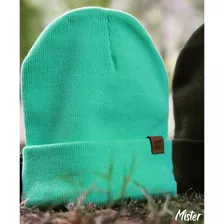 Gorro De Lana Mister - Verde Agua