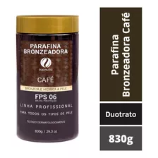 Parafina Bronzeadora Profissional Para Pele Morena Café 830g