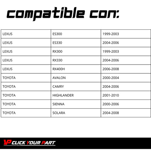 Solenoide Vvt Avalon Sienna Camry Solara Lexus 1999-2010 Oem Foto 4