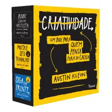 Box Com 3 Livros: Roube Como Um Artista - Mostre Seu Trabalho! - Siga Em Frente, De Austin Kleon. Editora Rocco, Capa Mole Em Português, 2021