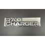 Tapetes 4pz Charola 3d Logo Dodge Ramcharger 1995 - 1999