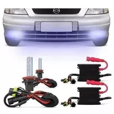 Kit Xenon Farol Milha H3 8000k Astra 97 98 99 2000 2001 2002