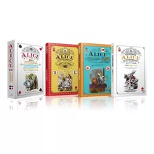Box Livros Alice País Das Maravilhas - 3 Volumes