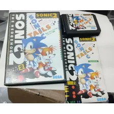 Sonic 2 Original Japonês Completo Sega Mega Drive.