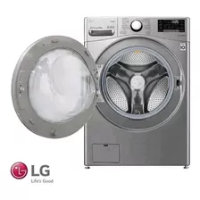 Lavadora LG 22kg Cromada Carga Frontal Direct Drive Nuevas 