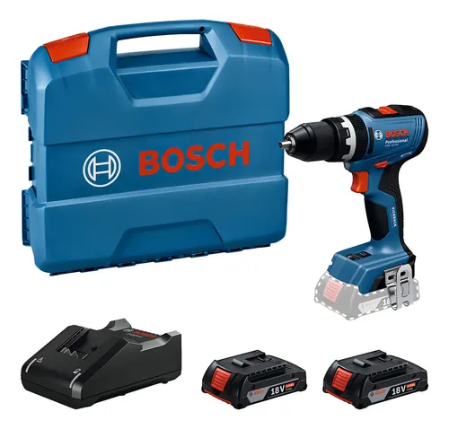 Taladro Percutor Atornillador Bosch Gsb 18v-65 2 Bat 2.0 Ah