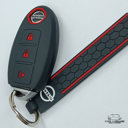 Silicon Funda Llave Nissan Rogue Armada Juke Kicks Murano 3b Foto 3