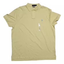 Playera Polo Ralph Lauren 2xl Custom Slimfit Amarillo 