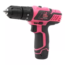 Taladro Atornillador 12v Pink Power Dowen Pagio 9990530 Color Rosa Frecuencia 50