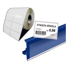 Etiquetas 50x30 Couché Branca Para Impressora Elgin L42 Pro