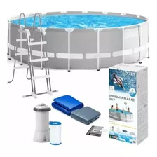 Piscina Intex Estructural 14614 L 457x107 + Filtro Mi Casa