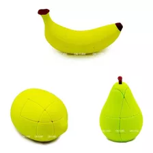 Cubo Mágico Banana + Pera + Limão Fanxin (3 Cubos)