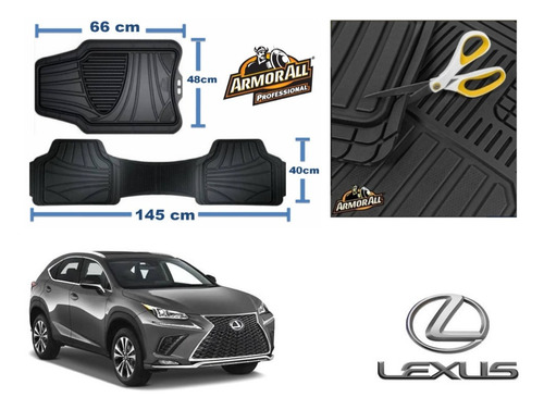 Tapetes Uso Rudo + Cajuela Lexus Nx 2022 2023 2024 Armor All Foto 2