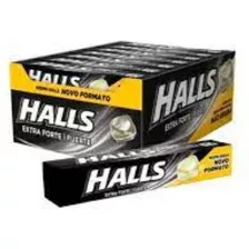  Bala Halls Extra Forte Drops 28g Caixa C/21 - 588g Mondelez