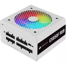 Fuente Rgb Corsair Cx550w 80 Plus Bronce Modul Cp-9020225-na Color Blanco